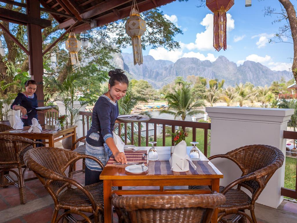 Riverside Boutique Resort, Vang Vieng Exterior photo